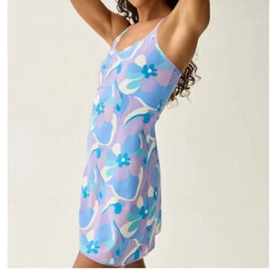 NWT Outdoor Voices Exercise Dress Retro Haze Floral Print Size XXXL